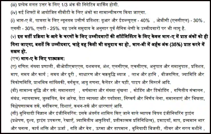RRB ALP Syllabus In Hindi