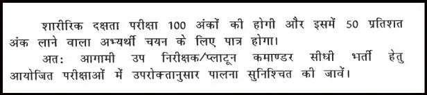 rajasthan police si Exam Pattern in hindi