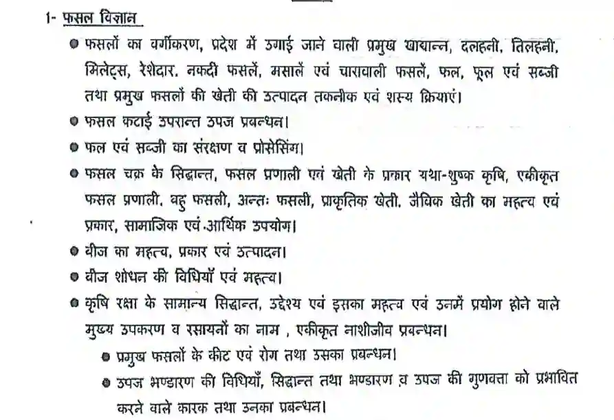 UP Cane Supervisor Exam pattern